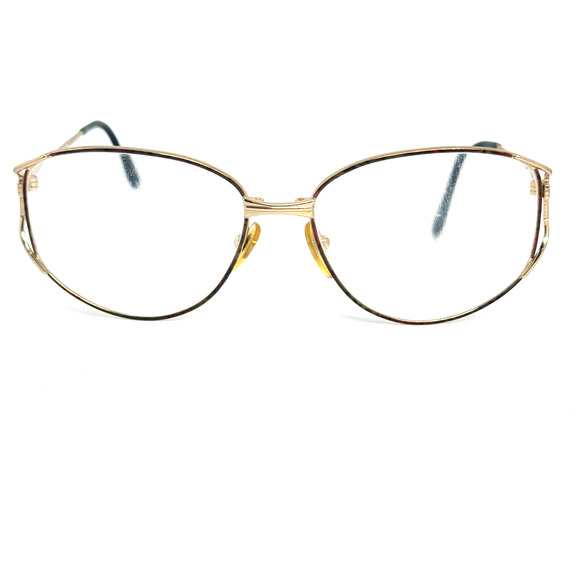 LUXOTTICA LU 1003 GP Shiny Gold Eyeglasses Frame Titanium-P 56-18-135mm H14539 - Picture 1 of 7
